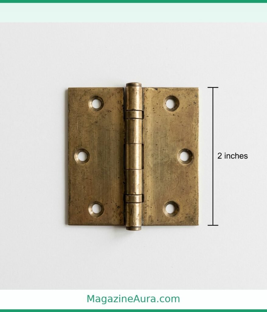 Standard Door Hinge Width 2 inches