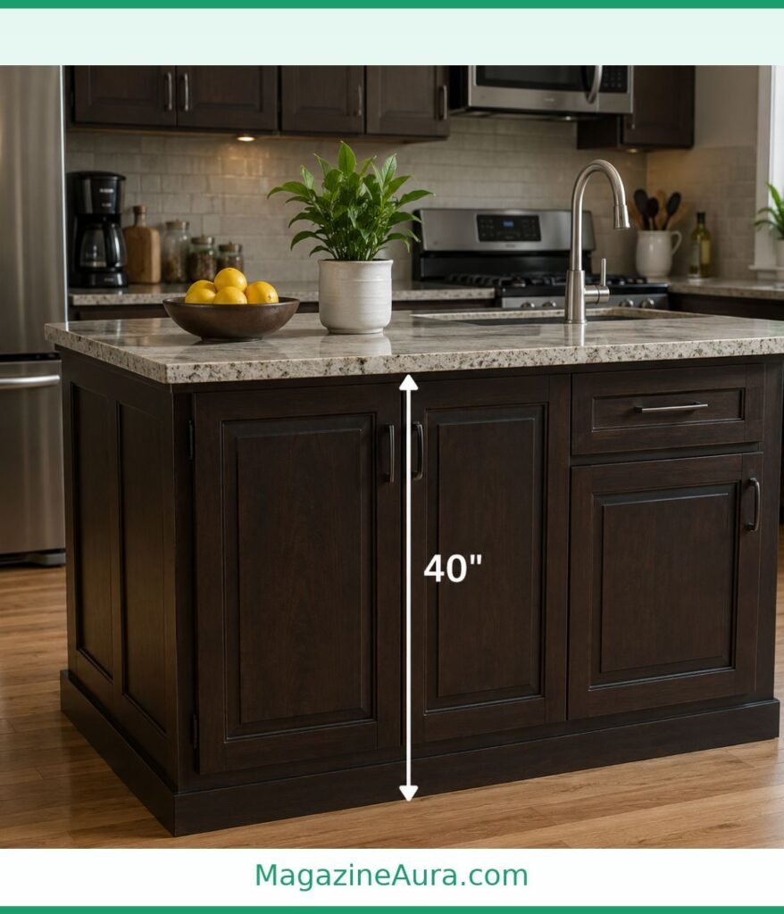 Standard Kitchen Counter 40 inches
