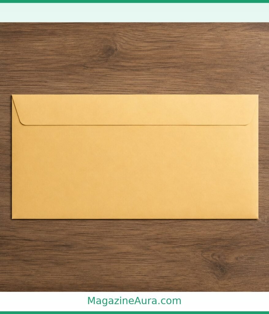 Standard Legal Envelope 10 inches long