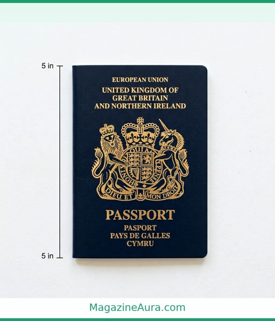 Standard Passport (Height) 5 inches
