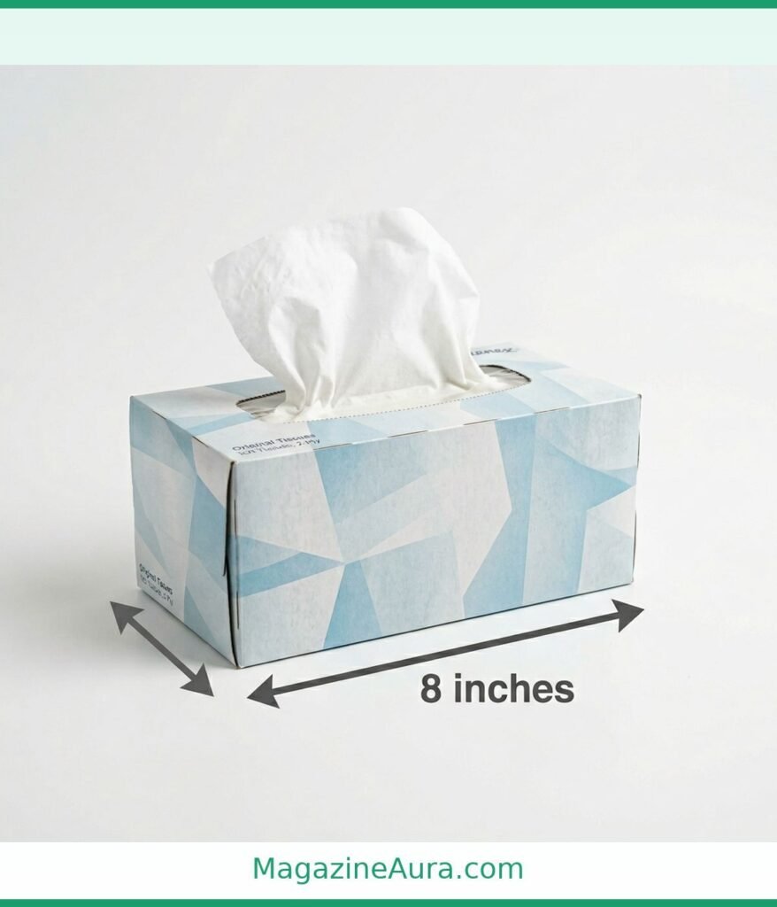 Standard Tissue Box 8 Inches