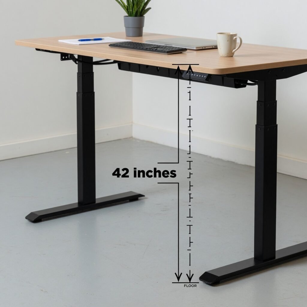 Standing Desk Height – 42 inches