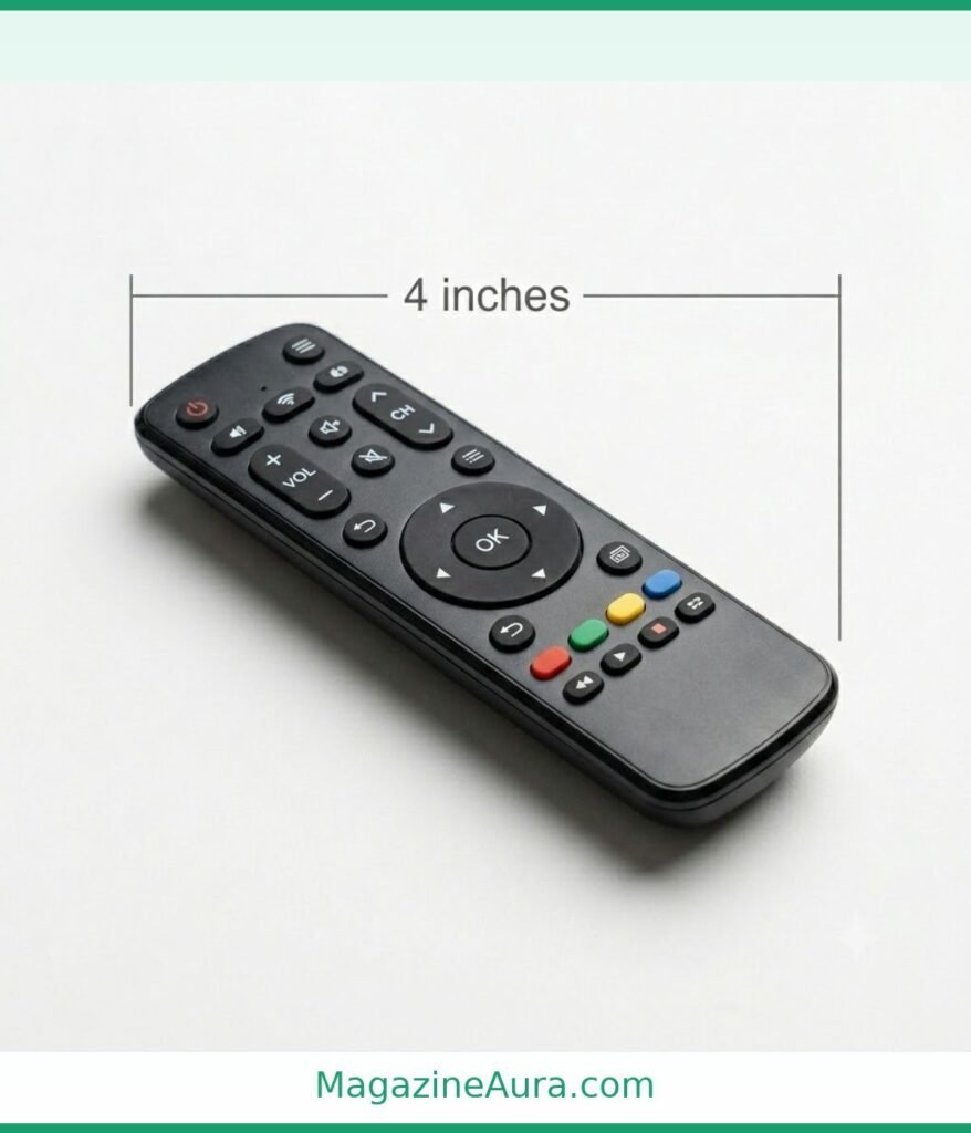 TV Remote Button Section 4 inches