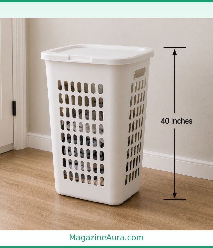 Tall Plastic Storage Bin 40 inches