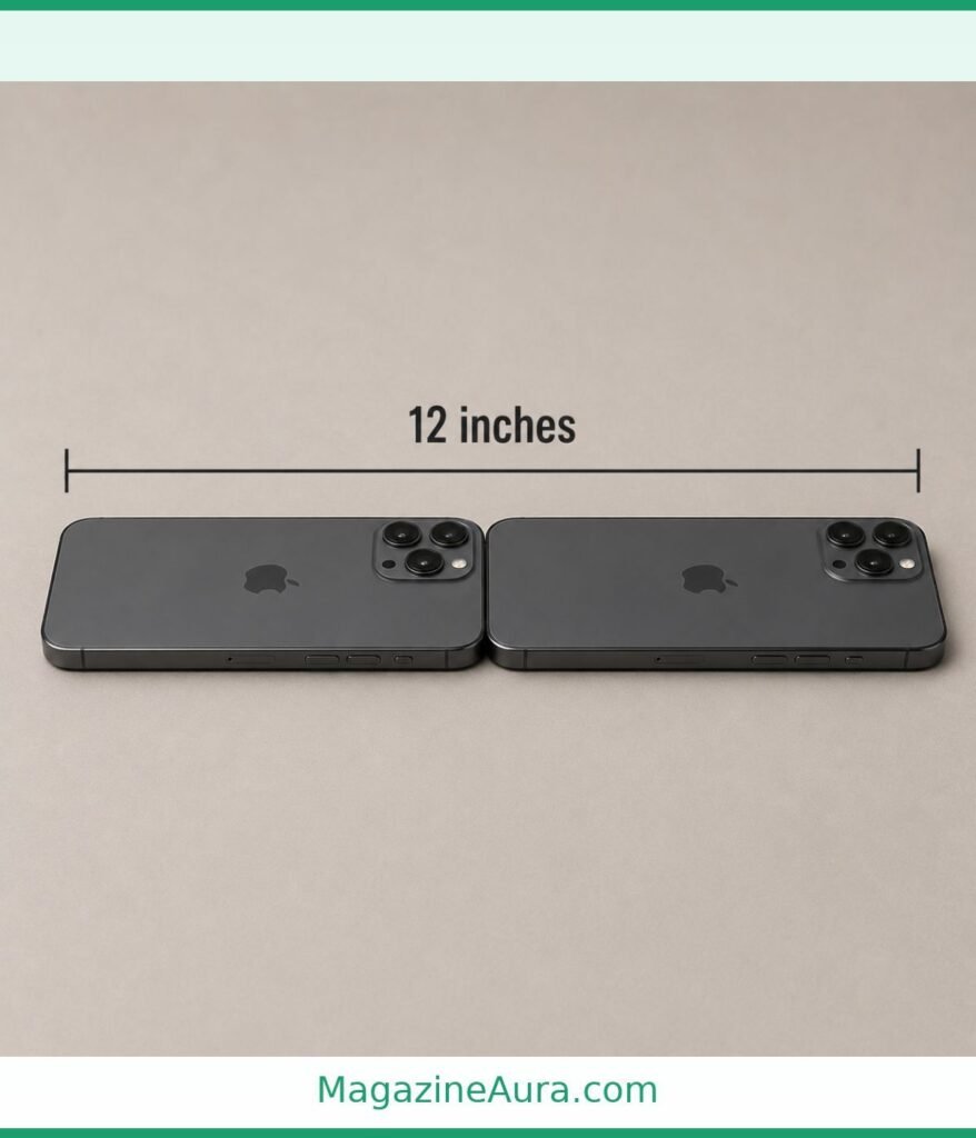 Two Apple iPhone 16 Pro Max Phones Stacked