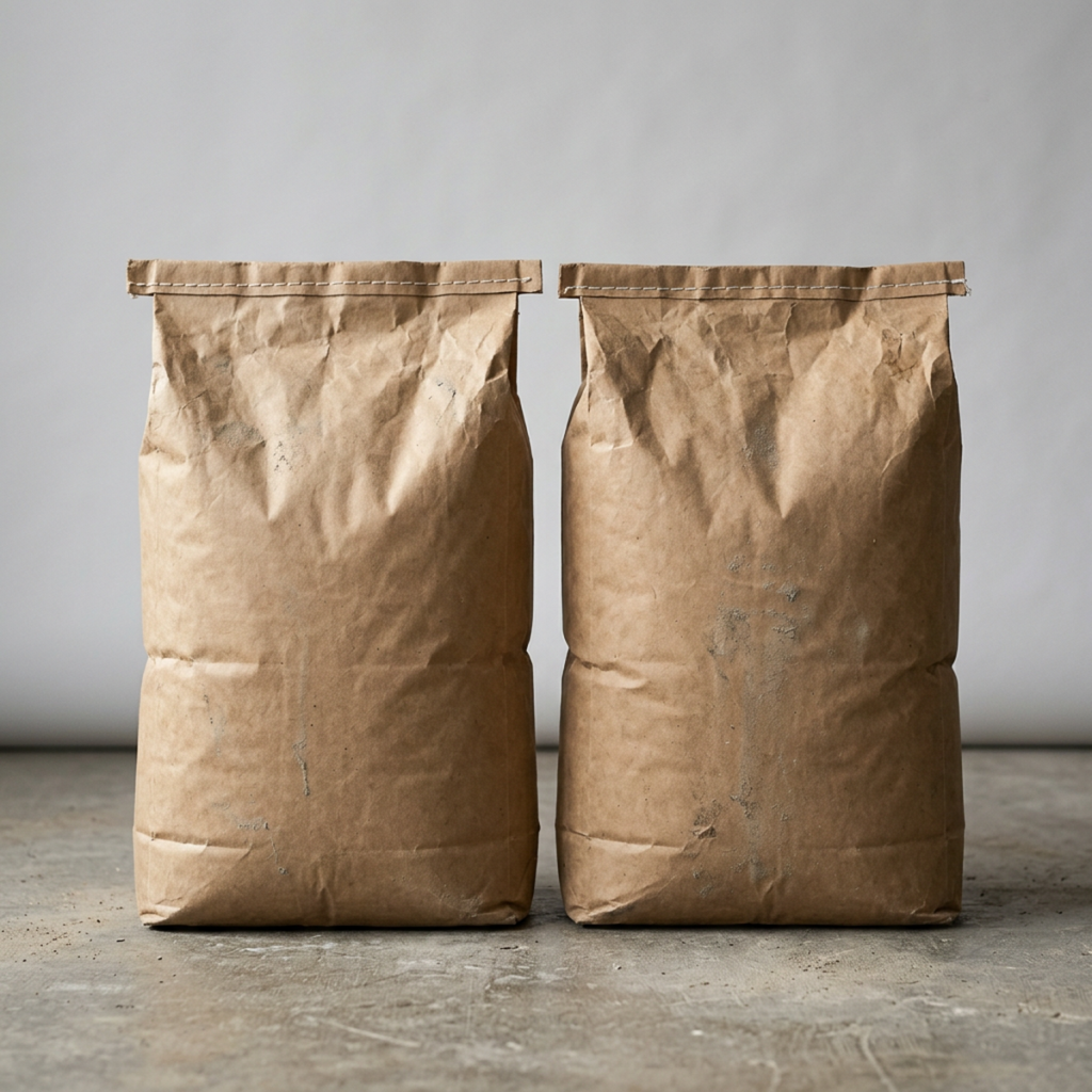 Two Full-Sized Bags of Cement (50 kg)