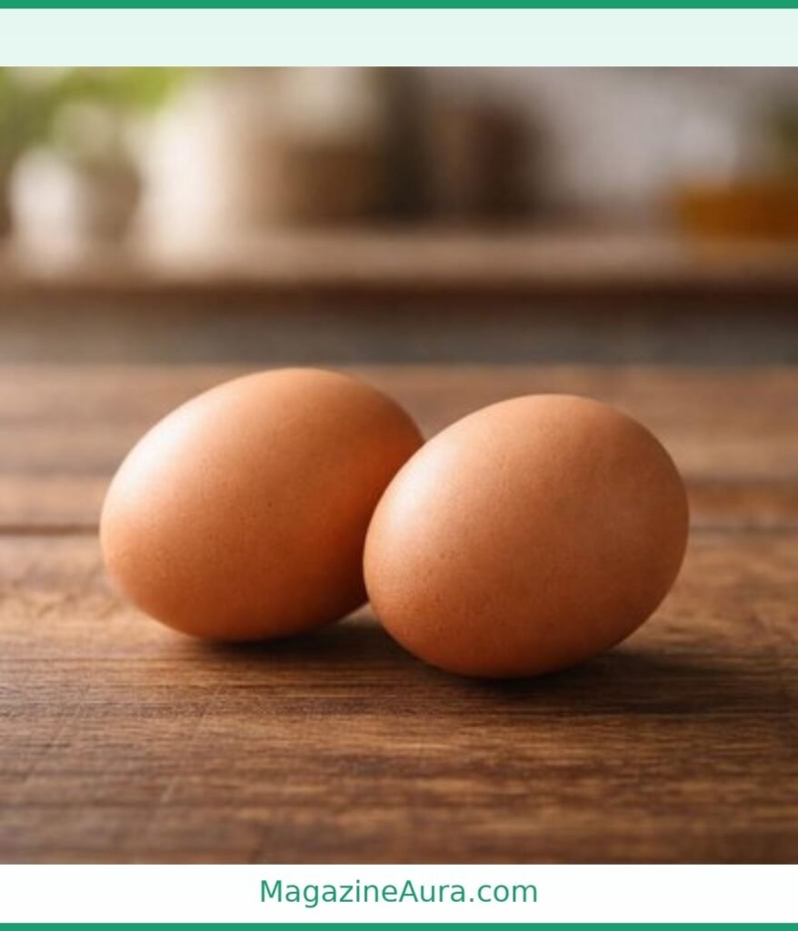 Two Medium Eggs Weigh 100 grams