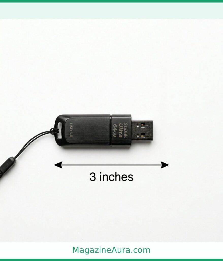 USB Flash Drive 3 Inches