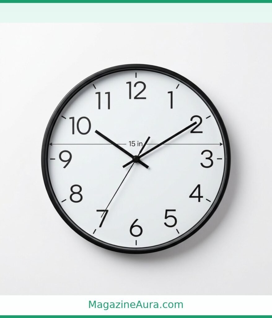 Wall Clock (15-Inch Diameter)