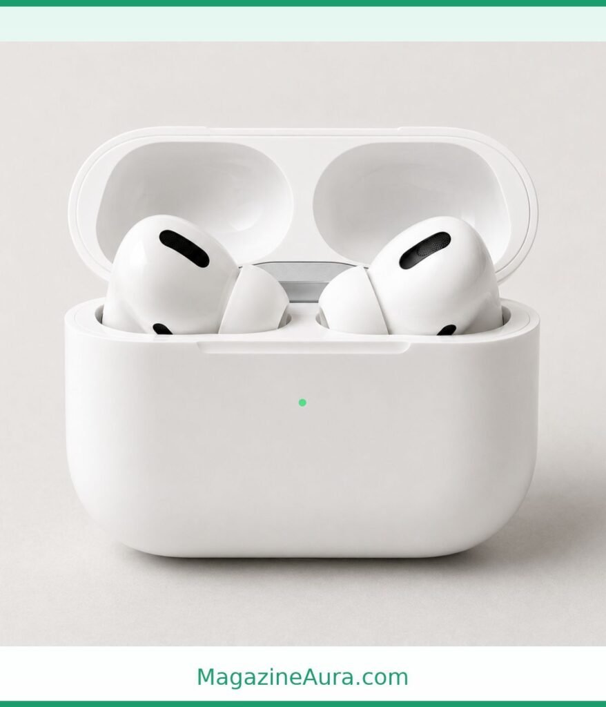 Wireless Noise-Canceling Earbuds with Charging Case Weigh 300 Grams