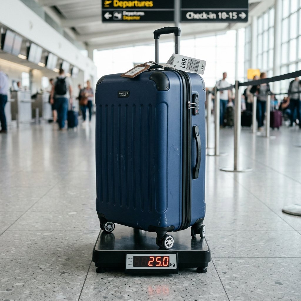 airline checked baggage 25kg