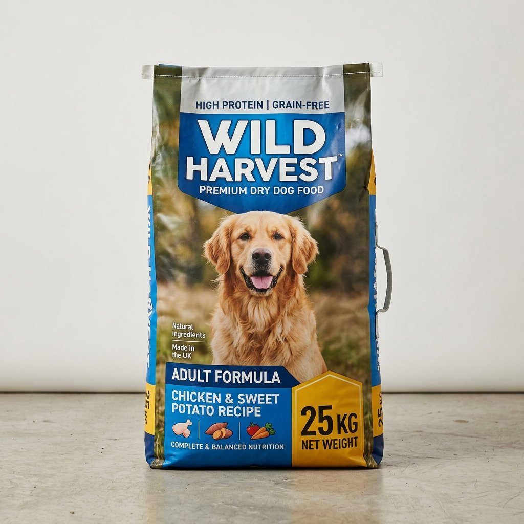 large dog food bag 25kg