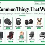 15 Common Things That Weigh 20 Lbs (With Everyday Comparisons)