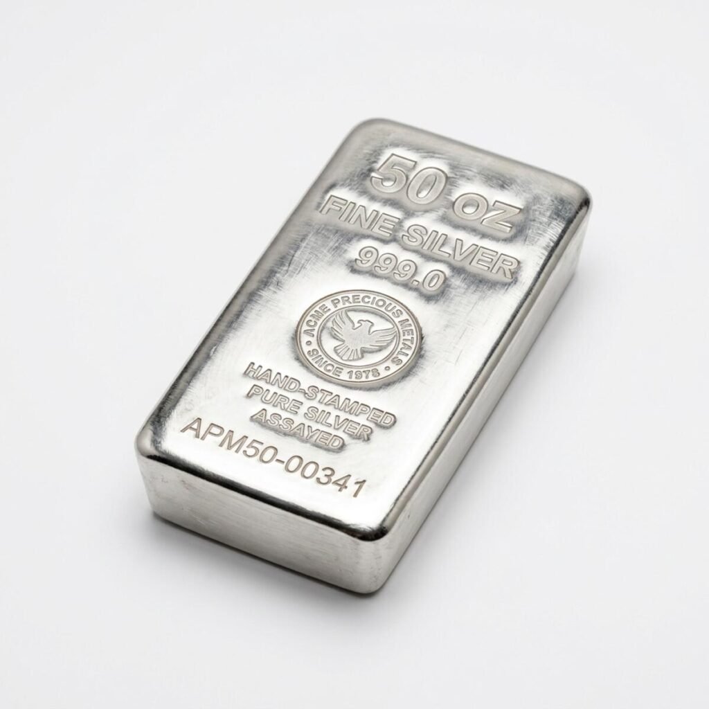 50 oz Silver Bar (50 oz)
