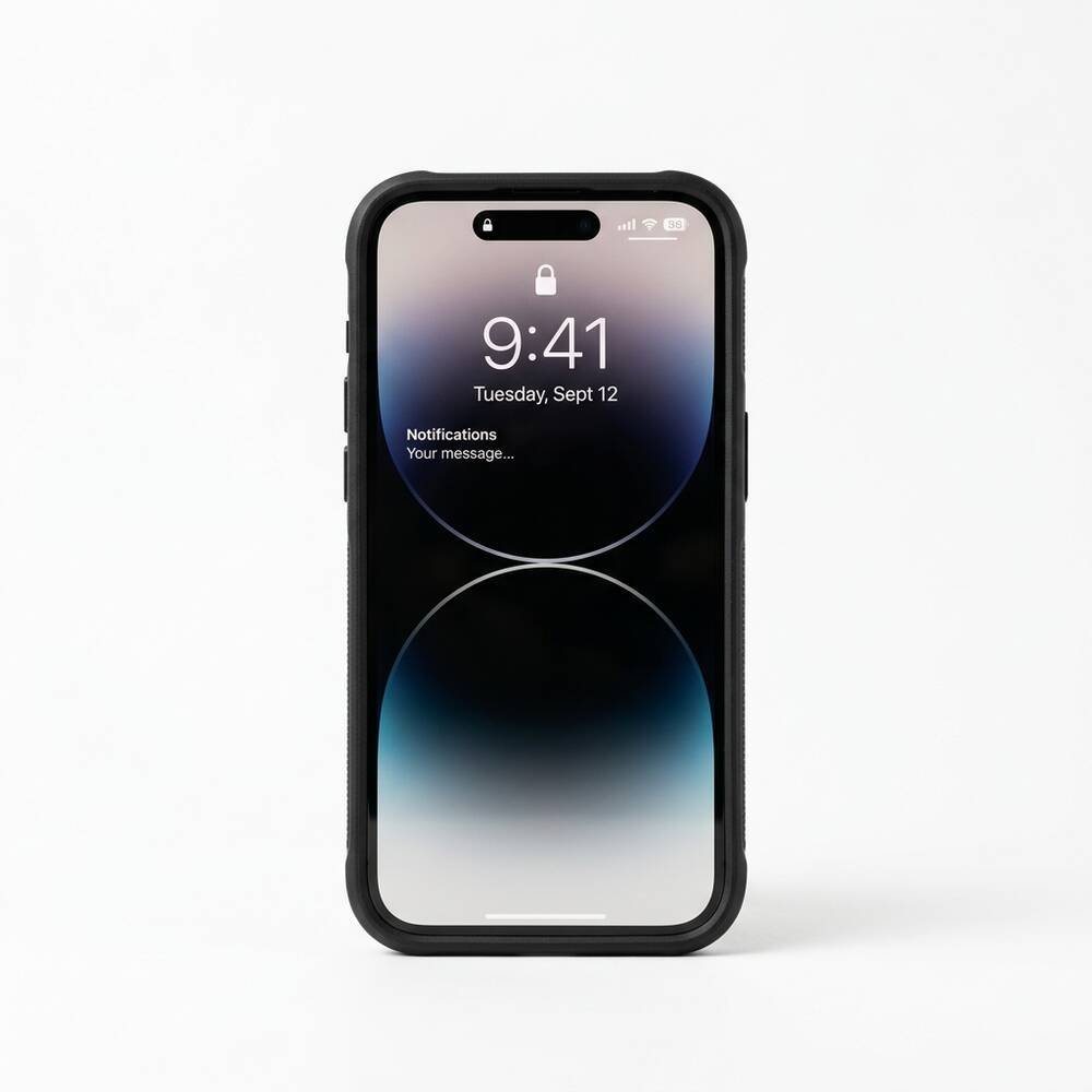 An Apple iPhone 15 Pro Max with Case (10 oz)