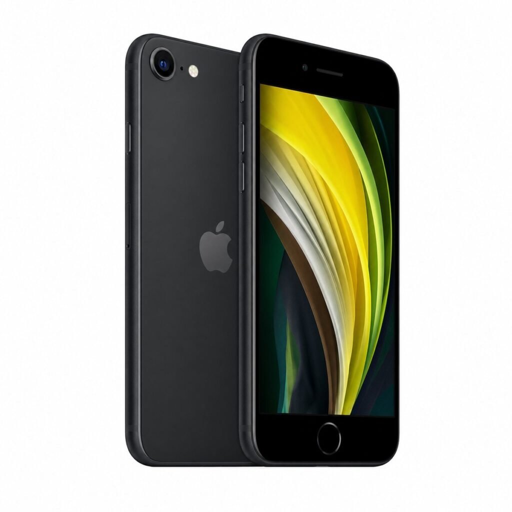 An Apple iPhone SE (7 oz)