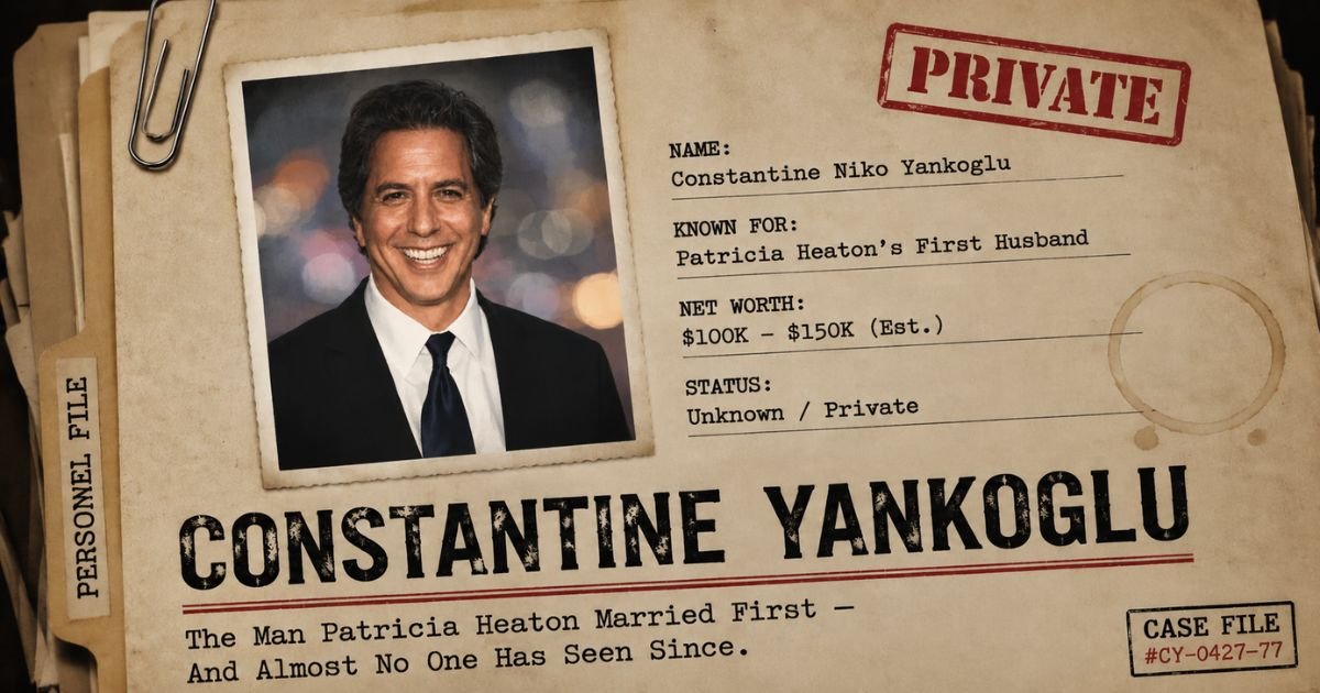 Constantine Yankoglu: The Story of Patricia Heaton's First Marriage