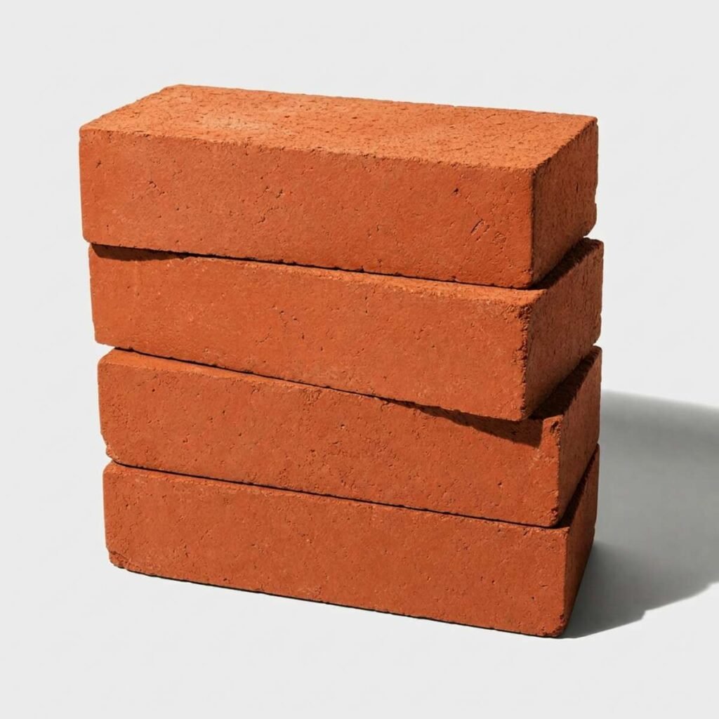 Four Standard Red Bricks 10 kg
