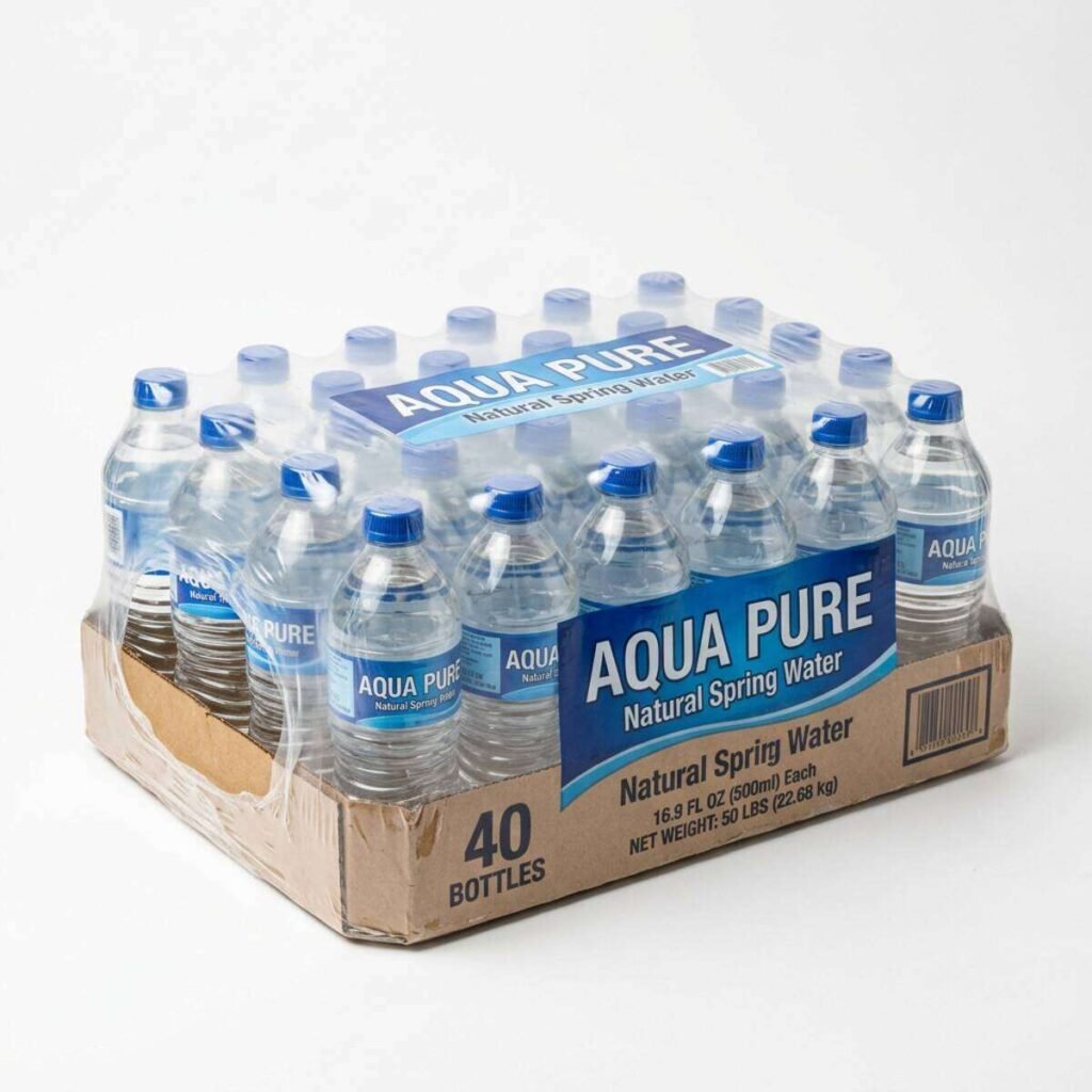 Large Case of Bottled Water (50 lb)