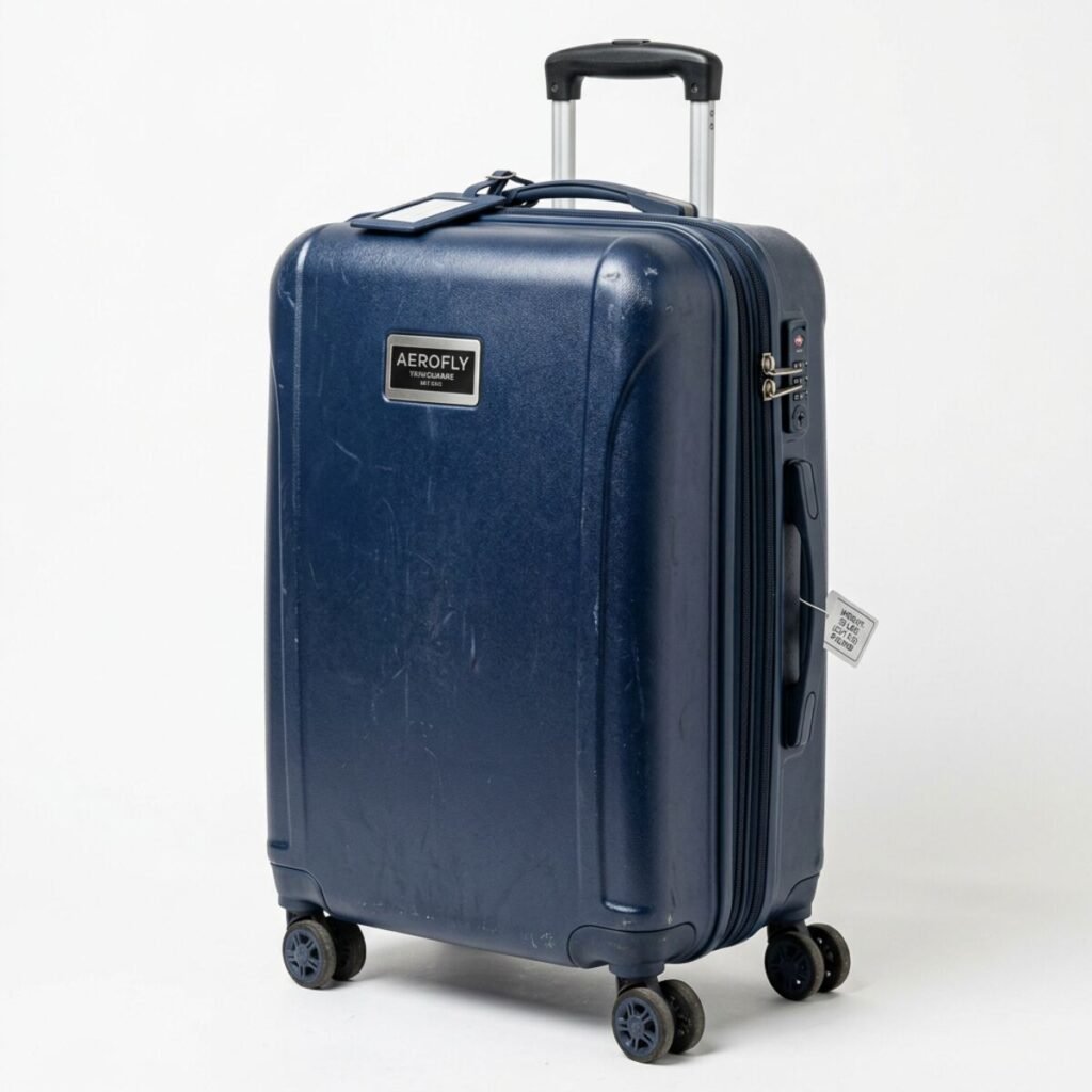 Packed Carry-On Suitcase (50 lb)