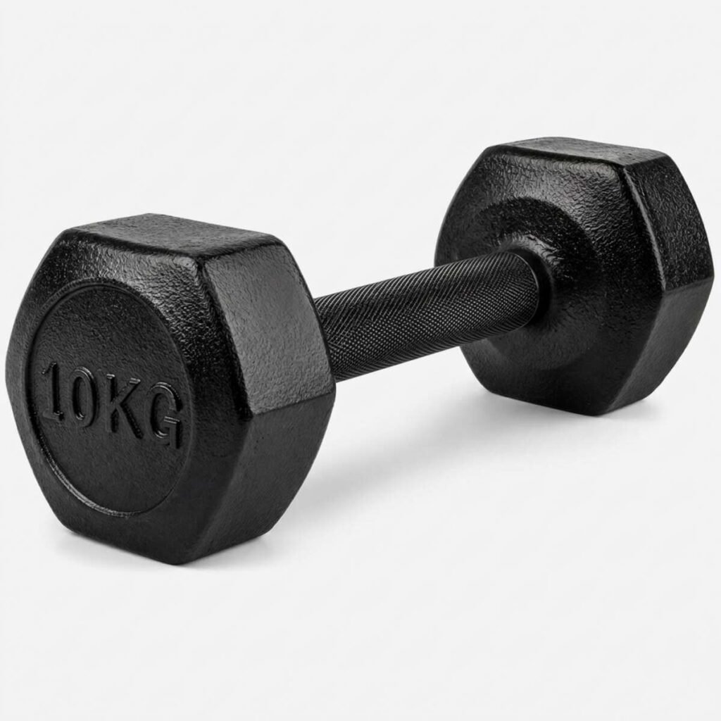 Single 10 kg Dumbbell