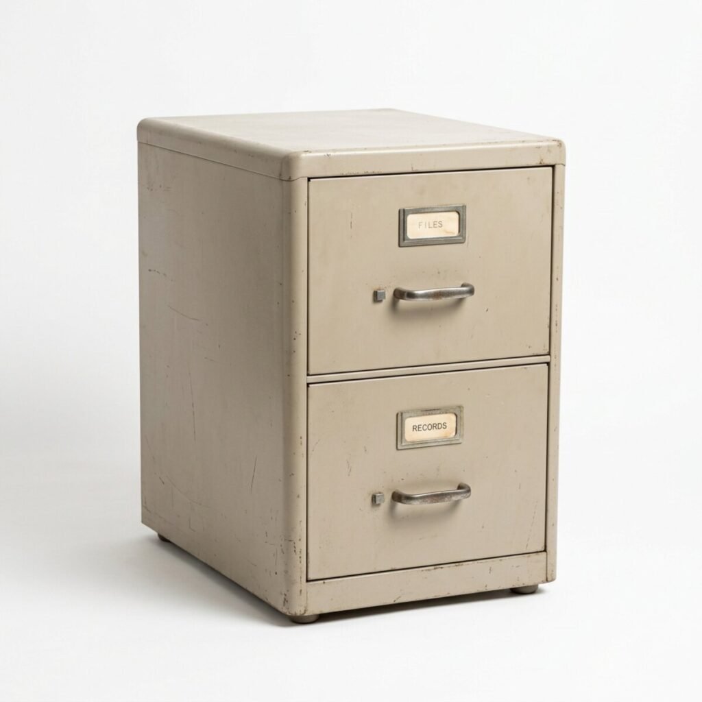 Small Filing Cabinet (50 lb)