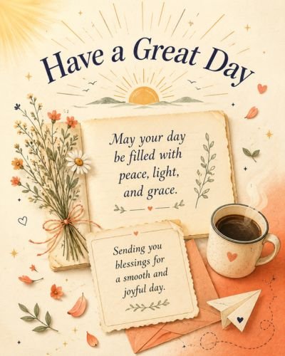 250+ Inspiring Have a Great Day Quotes & Wishes