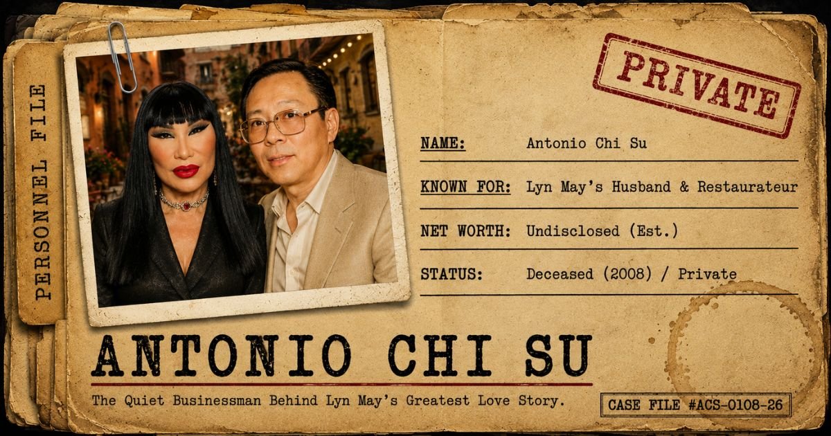 Antonio Chi Su: Biography, Age, Career, Lyn May Marriage, Family, Net Worth, and Legacy In Detailed
