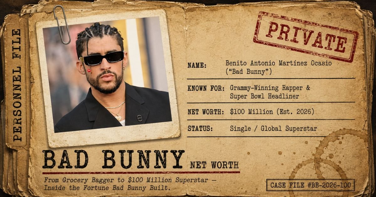 Bad Bunny Net Worth 2026: Forbes Earnings, Wife, Songs, Tour & Early Life
