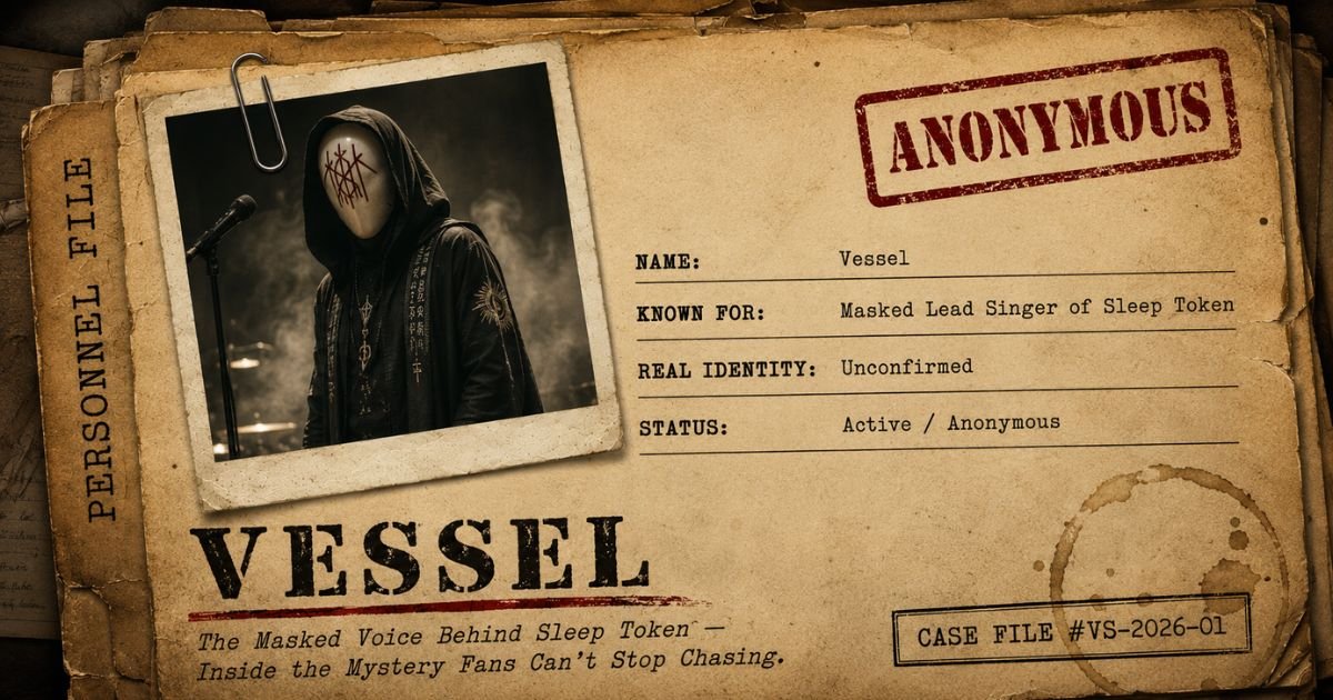 Behind the Curtain: The Story of the Sleep Token Singer, Vessel