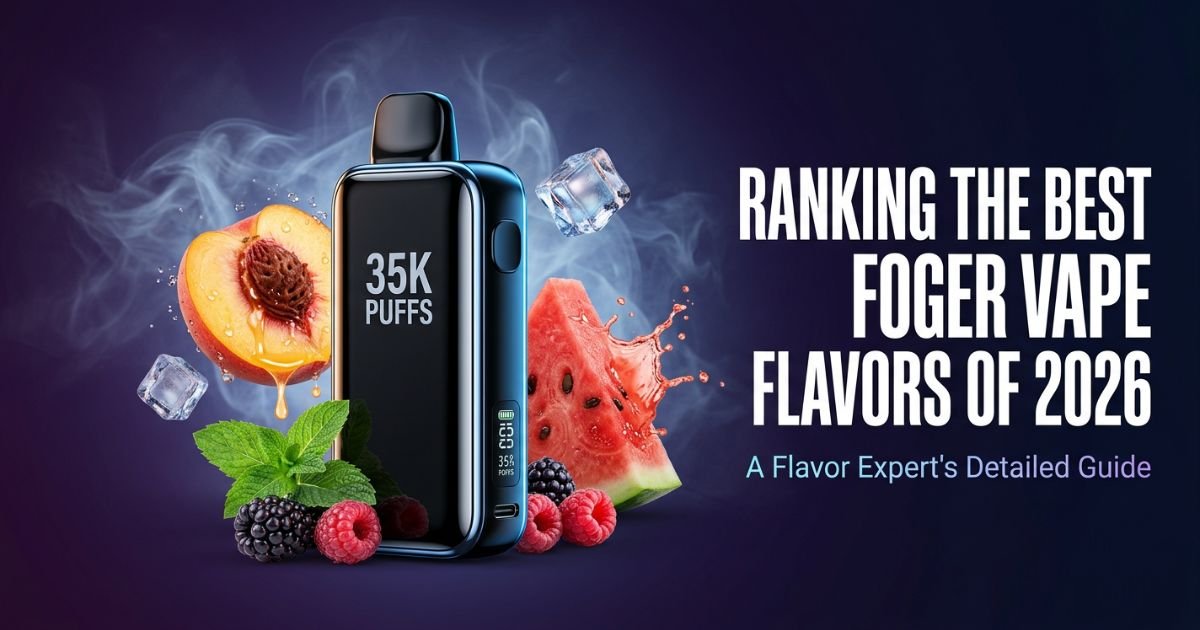 Foger Vape Flavors: Detailed Guide to 2026's Best Tastes