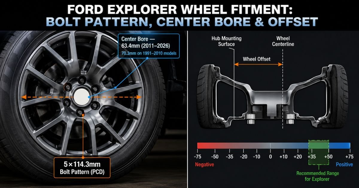 Ford Explorer Bolt Pattern: Complete Fitment Guide for Wheels and Rim Sizes