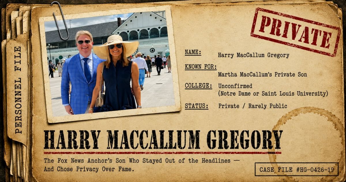 Harry MacCallum Gregory: Age, Notre Dame College Journey, Football Career & Family Life 2026