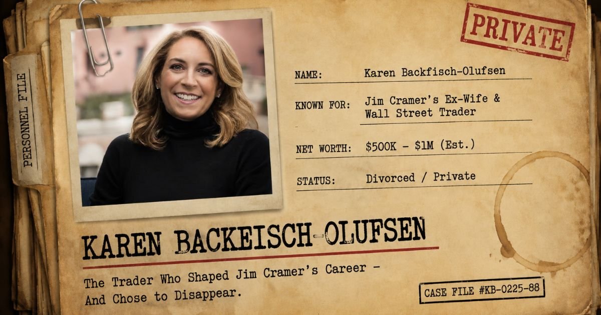 Karen Backfisch-Olufsen The Story of Jim Cramer's Ex-Wife