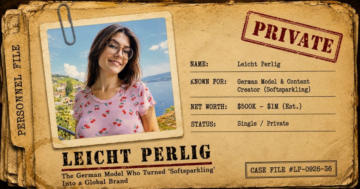 Leicht Perlig Age, Bio, Career, Net Worth, Height & Real Name 2026