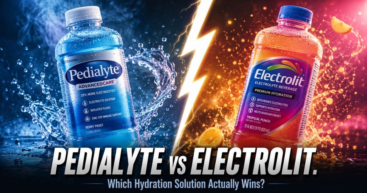 Pedialyte Vs Electrolit: Which Hydration Solution Should You Pick?