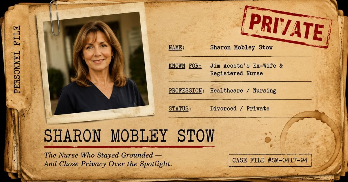 Sharon Mobley Stow: The Untold Story of Jim Acosta's Ex-Wife