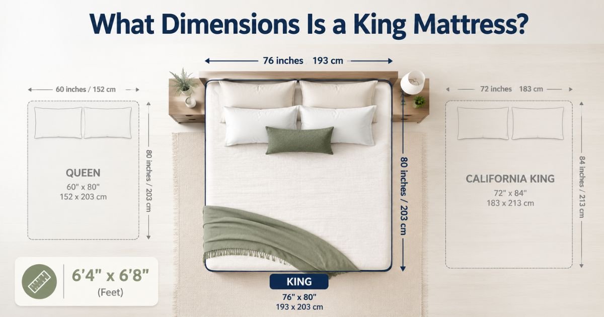 What Dimensions Is a King Mattress? Everything You Need to Know